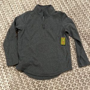 NWT women’s Large gray quarter zip by Made for Life